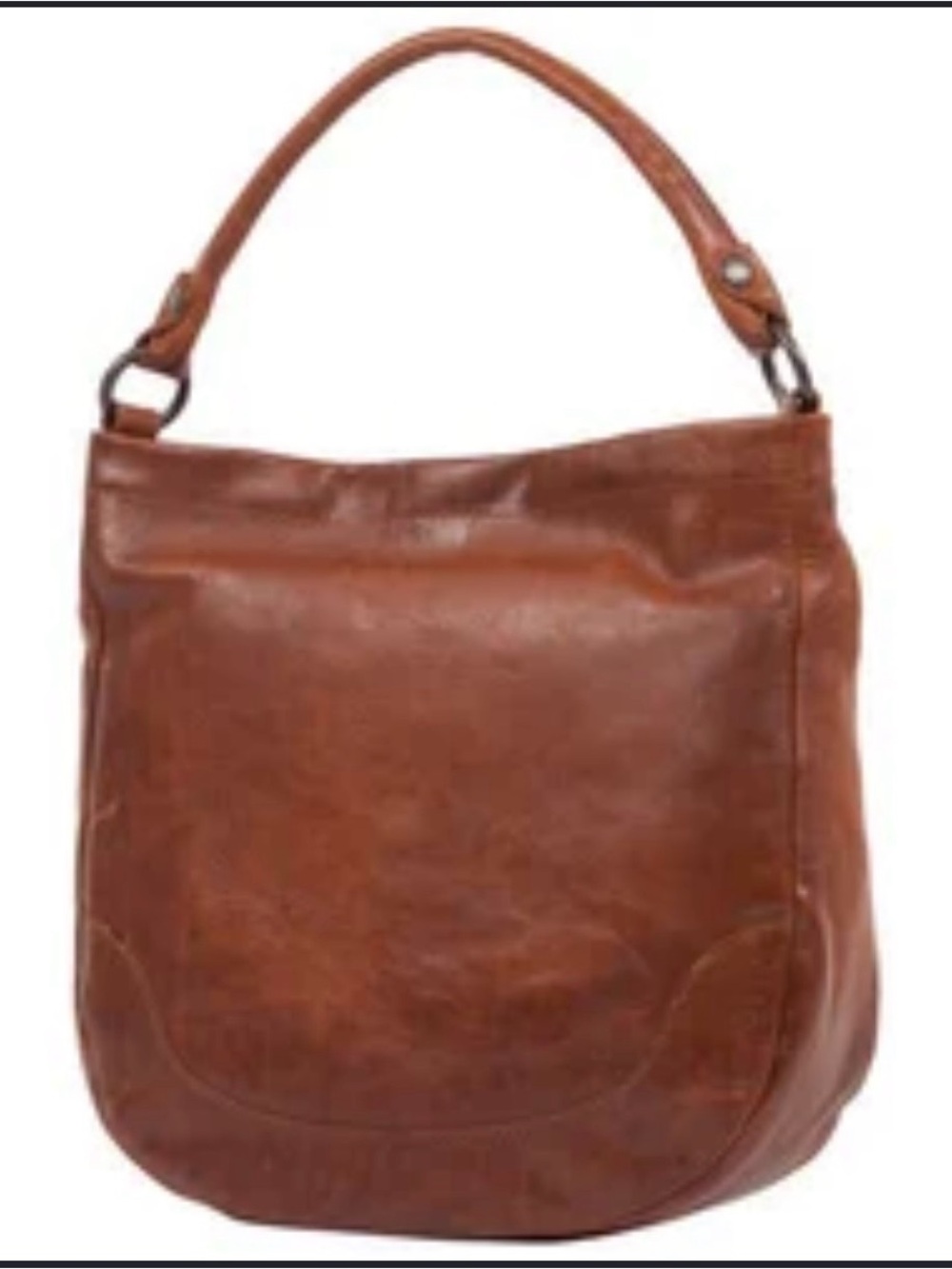 Frye Melissa Hobo Bag-34DB149 In Cognac